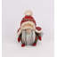 Gnome With Knitted Trapper Hat Christmas Figure - 7.75"