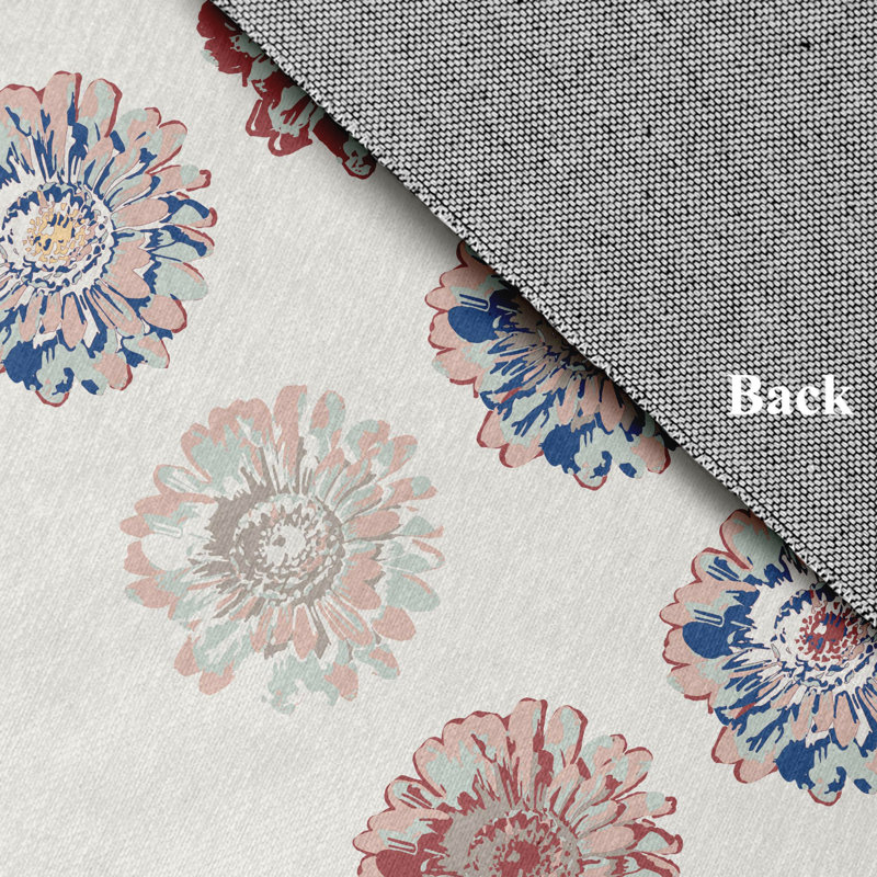 Chenille Floral Indoor Rug, Rectangle 8' x 10'
