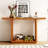 Mirod Elegant Minimalist Console Table With Curved Corners-1376668020