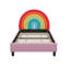 Lit plateforme tapissier Rainbow Design
