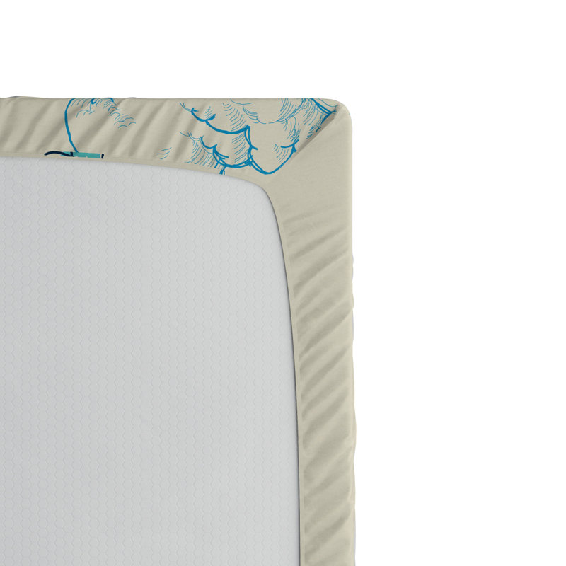 Microfiber Patterned Fitted Sheet, Full Fitted Sheet