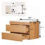 Meuble-lavabo mural simple 30 po avec lavabo en céramique-372194519