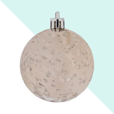 Ornement boule de mercure brillant