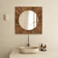 Solid Wood Square Mirror