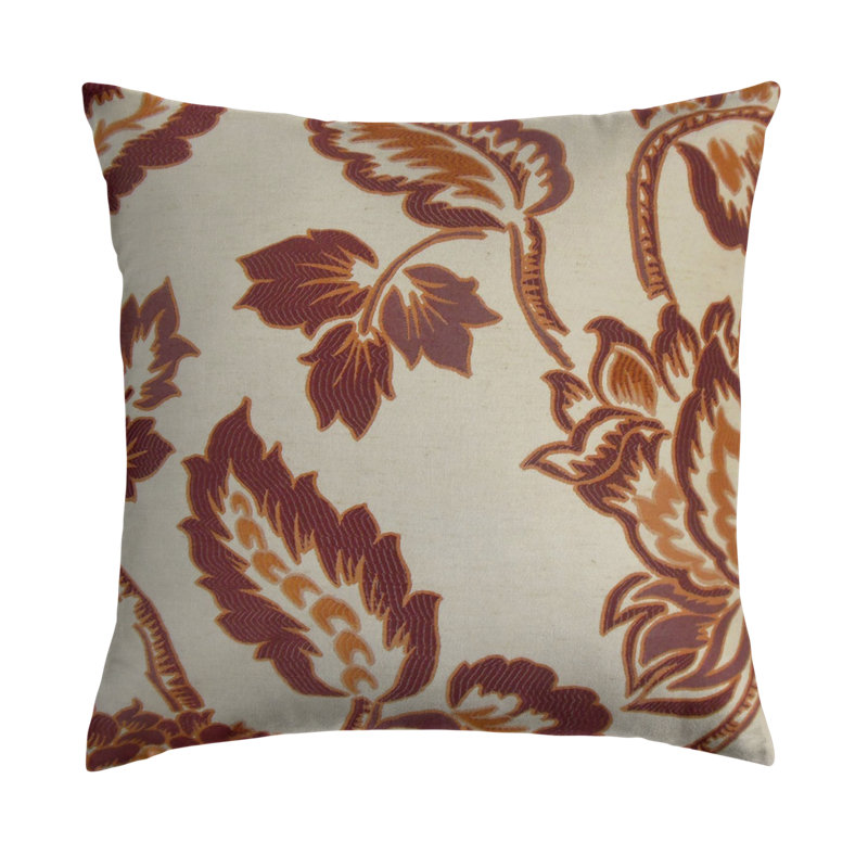 Taie décorative de literie floral rhynisha, Standard, Citronnelle