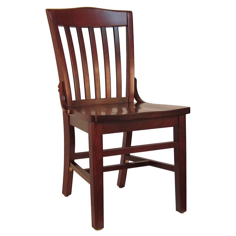 19'' H Beech Solid Wood Side Chair