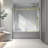 Frameless Shower Door with Adjustable Soft Closing Function