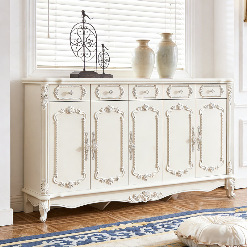 Banc de rangement blanc en bois manufacturé