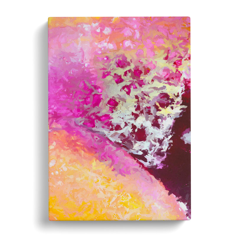 Splash Of Light Abstract - Wrapped Canvas, 76cm H x 50cm W x 3cm D