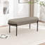 Banc rembourré Janeesha Boucle-1634765179