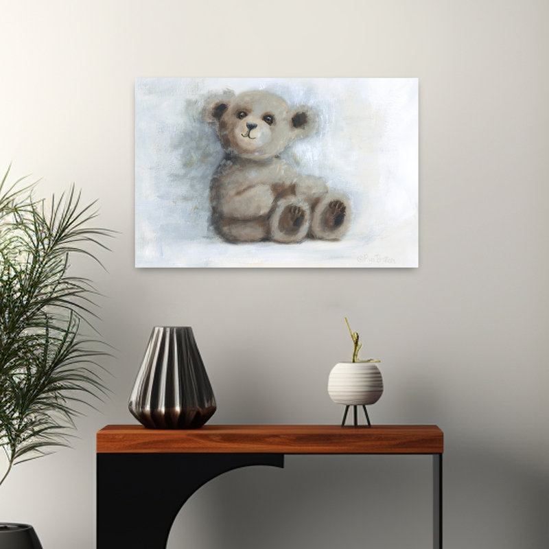 Ours en peluche, H 16 po x l 24 po