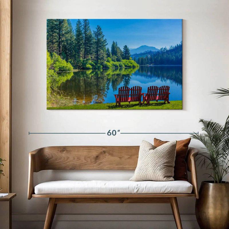 Alvord Spring At Hume Lake, 32" H x 48" W
