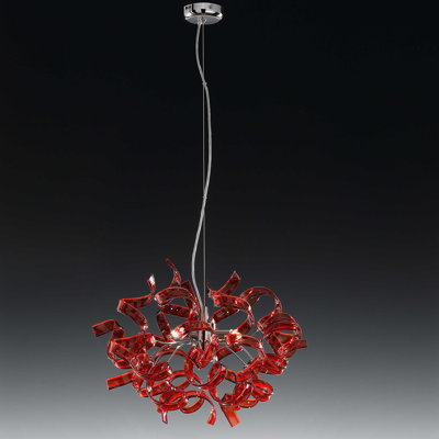 Astro 3 - Light Chrome Unique/Statement Pendant
