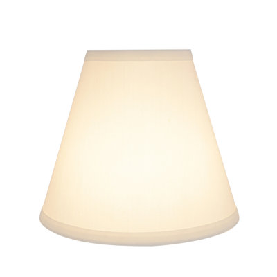 Abat-jour empire en tissu H 7 po