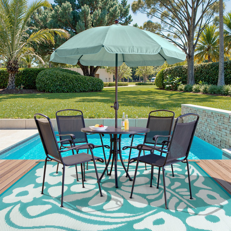 Botho Outdoor Rug Patio Waterproof Reversible Camping Rugs Plastic Straw Rv Rugs for Outside Under Awning Portable Lightweight Carpet for Backyard