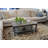 Versaloft Solid Wood Amish Coffee Table with Shelf in HomeStead Grey Stain with Clearcoat- Living Room Conversation Table Made in the USA-149190520