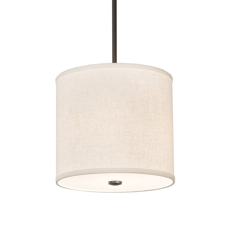 Cilindro Textrene 1 - Light Pendant, 53" H x 12" W x 12" D