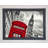 Skies Over Big Ben - Single Picture Frame Print-847513977-854921244
