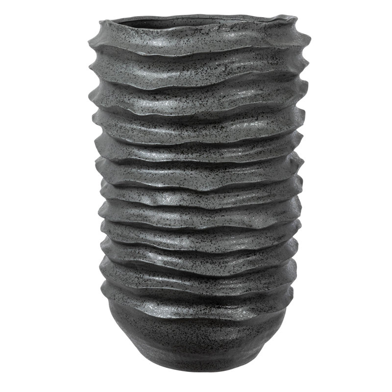 Cecile Organically Shaped Stoneware Floor Planter
