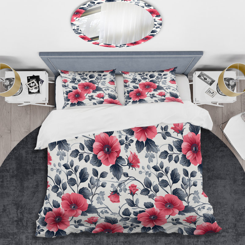 Ensemble de housse de couette Modern, Housse de couette pour grand lit et 2 taies décor
