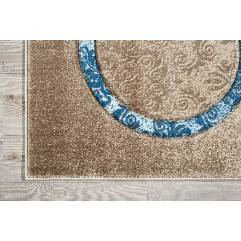 Tapis moka area Wendolyn, Rectangle 3 pi 9 po x 5 pi 9 po