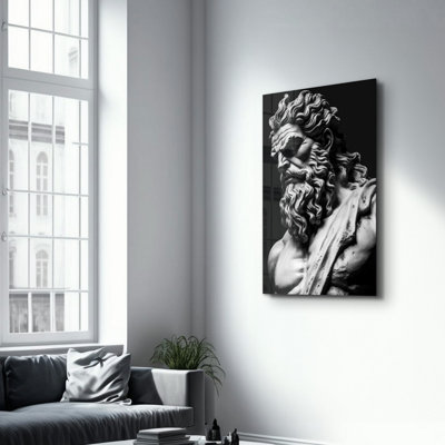 Peinture décorative en verre trempé