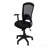 Office Chair, Adjustable Height, Swivel, Ergonomic, Armrests, Computer Desk, Work, Black Mesh, Black Metal, Contemporary, Modern