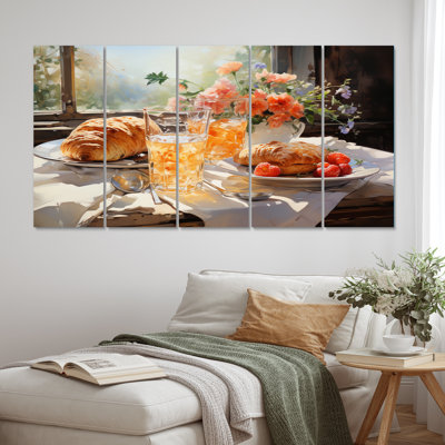 " Food Breakfast Cozy II " 5 - Pieces