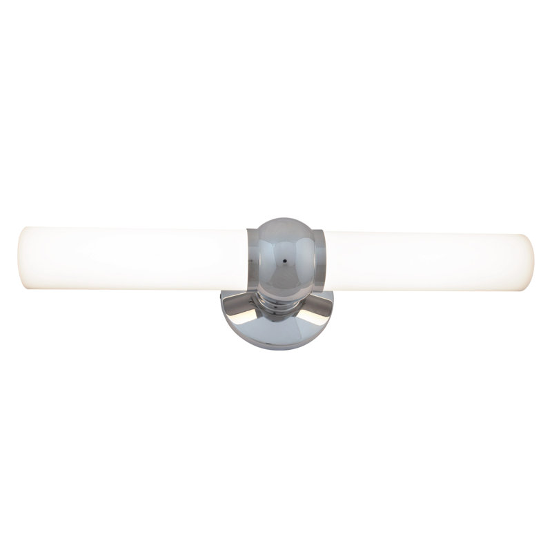 Cambra 2 - Light Dimmable LED Vanity Light, 17, Chrome