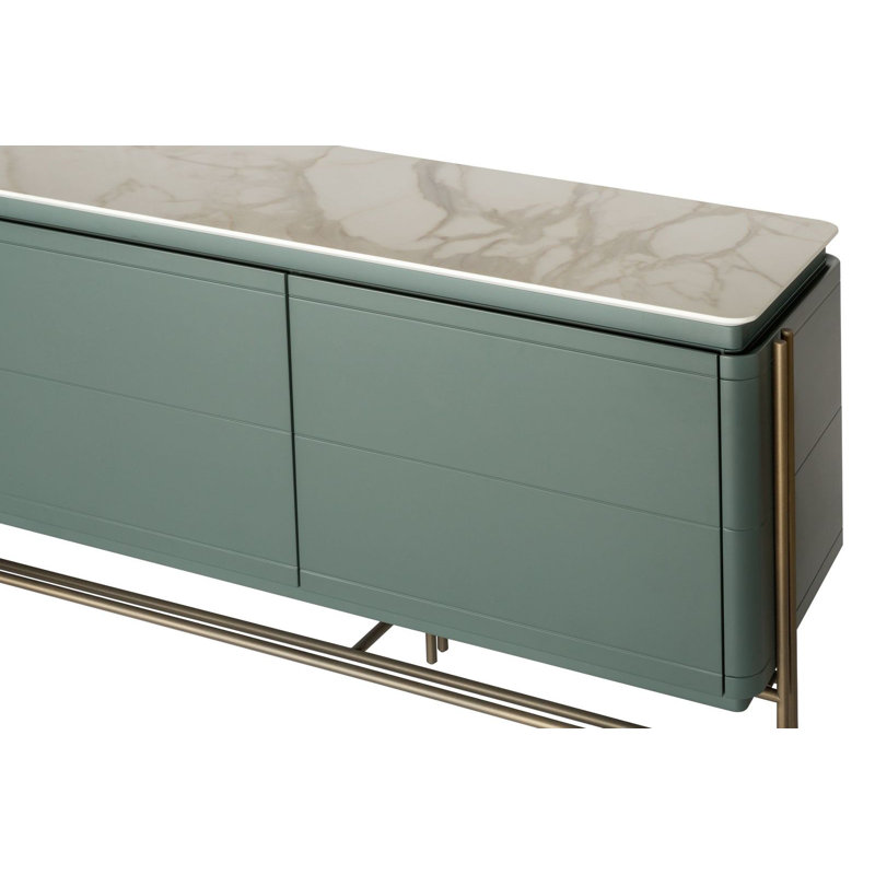 Nihil 96'' W Sideboard, Calacatta Oro