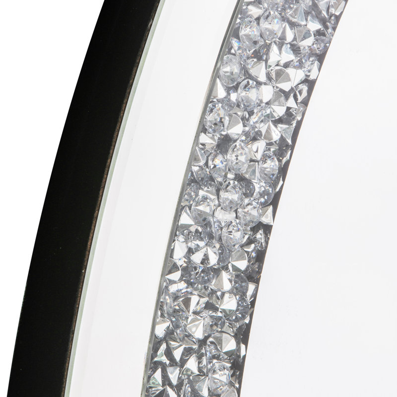 Burrell Glass Flat Wall Mirror