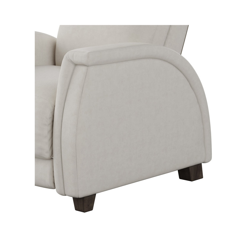 Fauteuil inclinable en cuir Venus Zero Gravity, Crème, crème