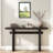 Elegant Console Table With Geometric Silhouette-2062450172