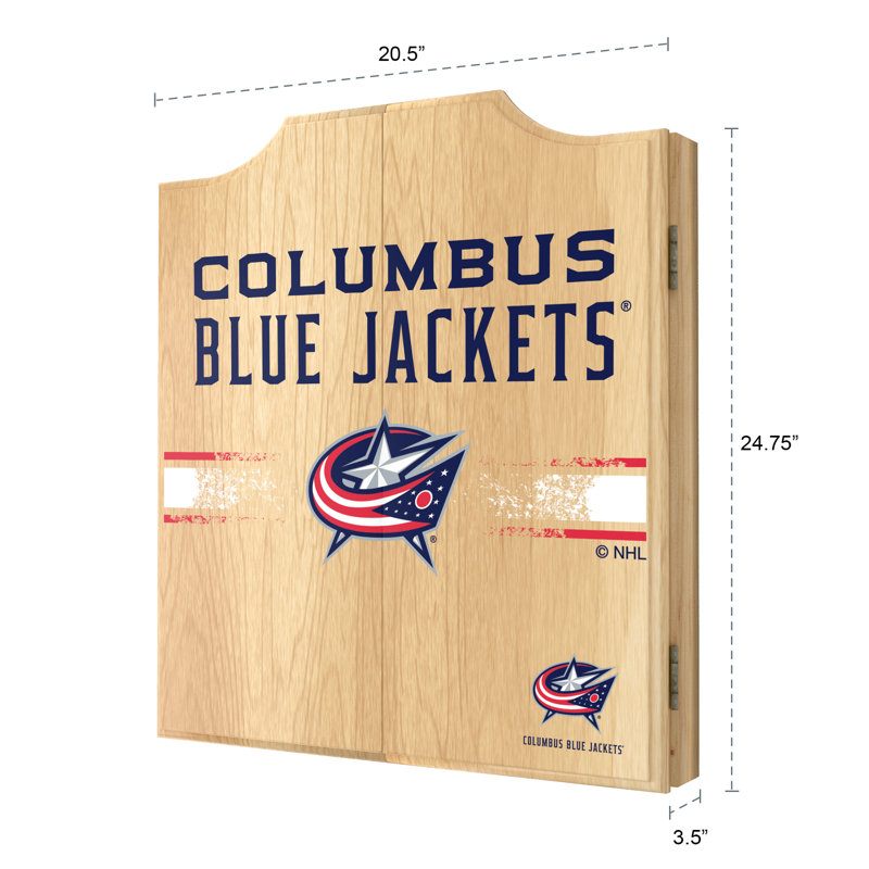 Ensemble de jeu de fléchettes NHL Logo, Columbus Blue Jackets