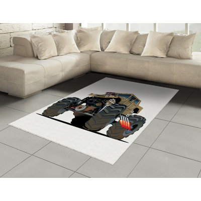 Romain Patterned Area Rug