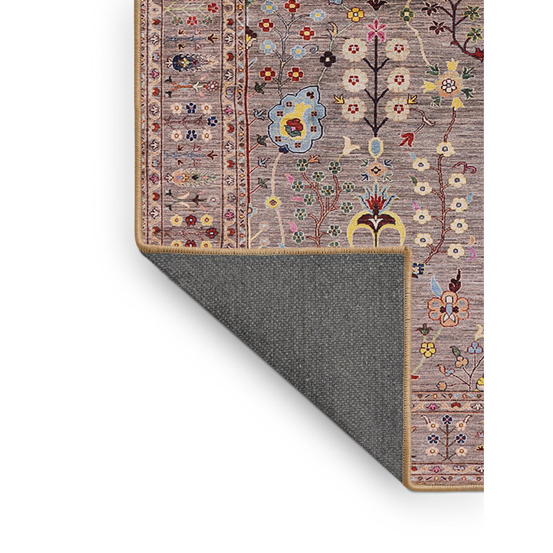 Tapis brun clair Rosati, Rectangle 2 pi x 3 pi
