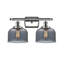 Éclairage pour meuble-lavabo de 8 po à 2 lumières Ballston Urban Bell-970050211-970050200-970050206