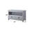 Dove Grey 2-Drawer Sofa Table