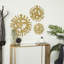 Ensemble de 3 décorations murales en aluminium-203887287