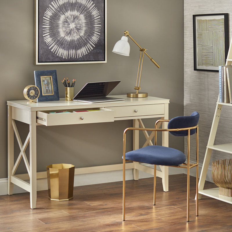 Bureau Derrik, Blanc antique