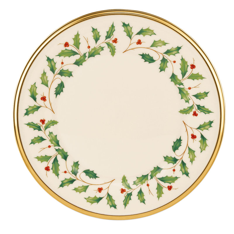 Holiday Salad Plates, Set Of 4