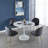 42" Round Dining Table With Metal Base-1997599810-2005427877-2005427862