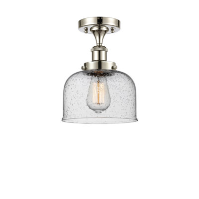 Analily Glass Semi Flush Mount