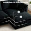 L-Shaped Sectional Sofa W/Reversible Footrest,sofas,couches-1750959685