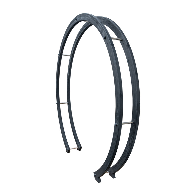 Grange Flower Circle, Black