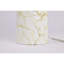 Lasonda Glass Marble Finish Table Lamp