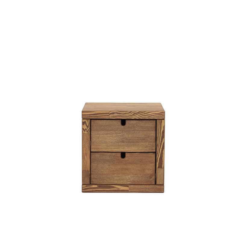 Caelo 40cm W Solid Wood Bedside Table