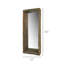 Miroir suspendu naturel pleine grandeur-2100495357