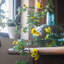 Tige de vigne de tournesol artificielle