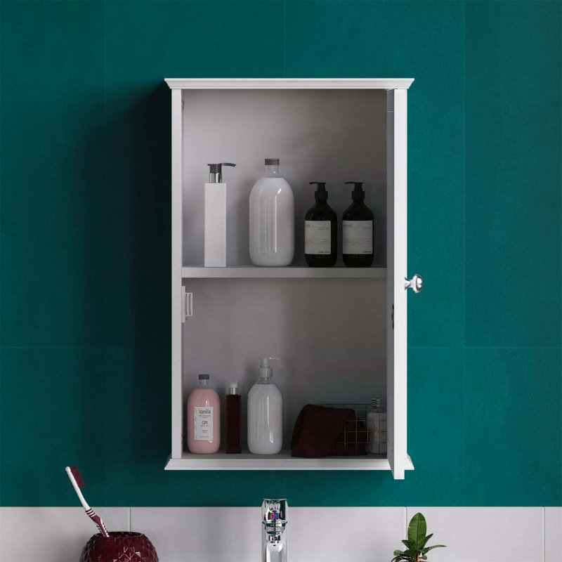 Aadhith Bathroom Cabinet, White